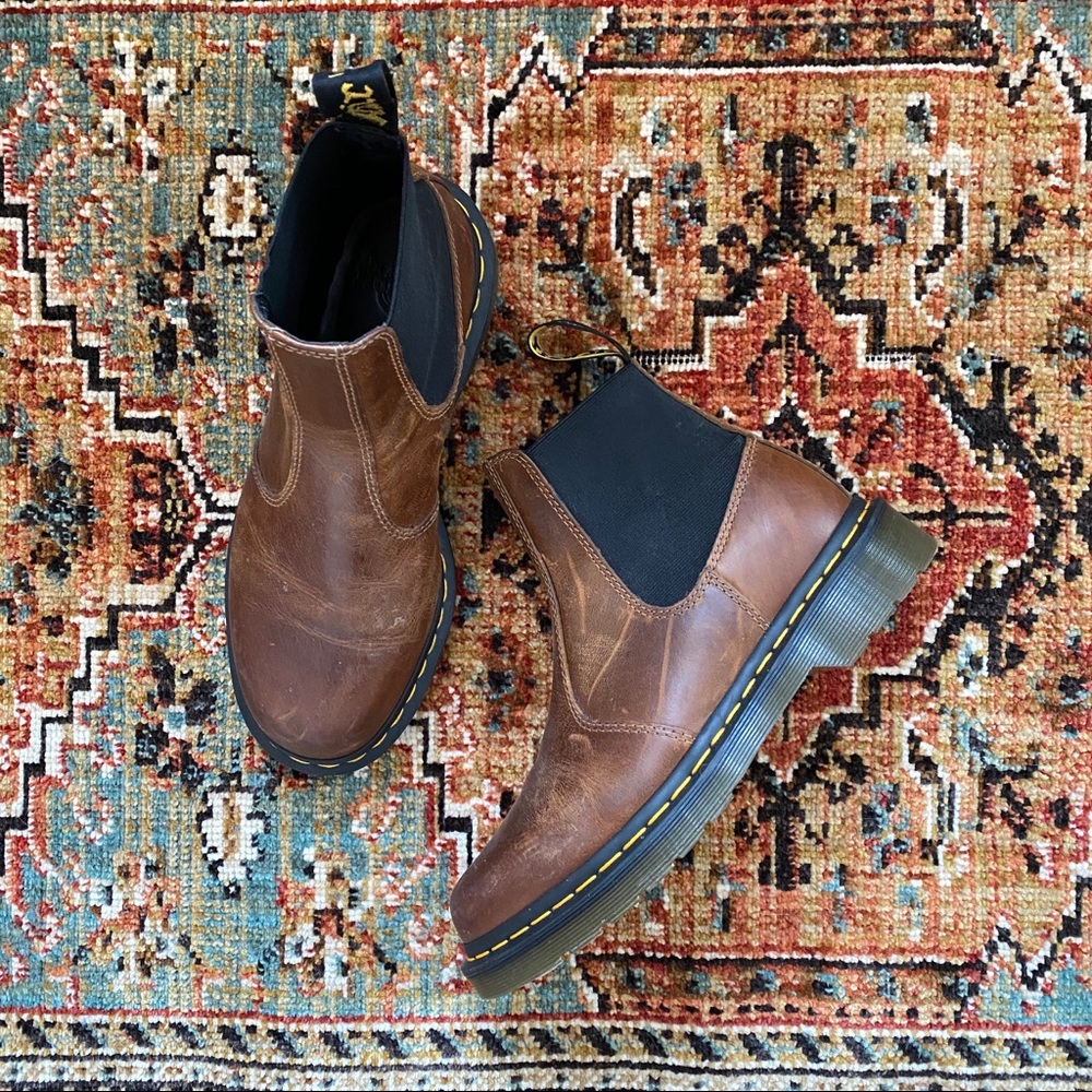 Doc Marten Chelsea Boot Crazy Horse Leather